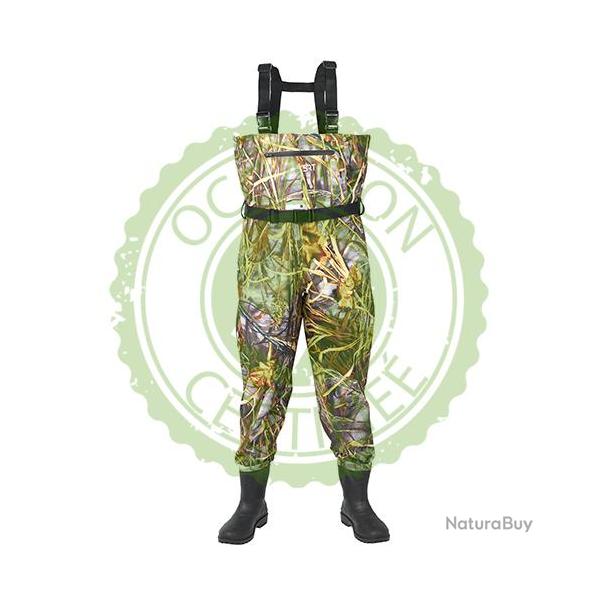 Waders SRT Nylon 210D Jaeger Camo Semelles Crant�es 47 Occasion