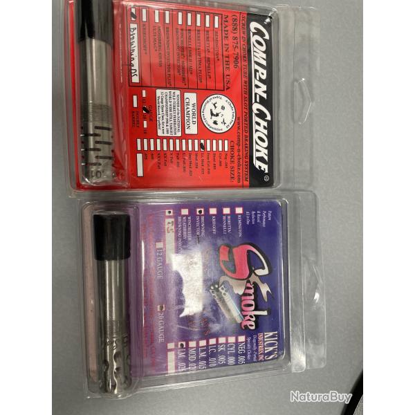 Vend deux chokes comp-N plus Smoke