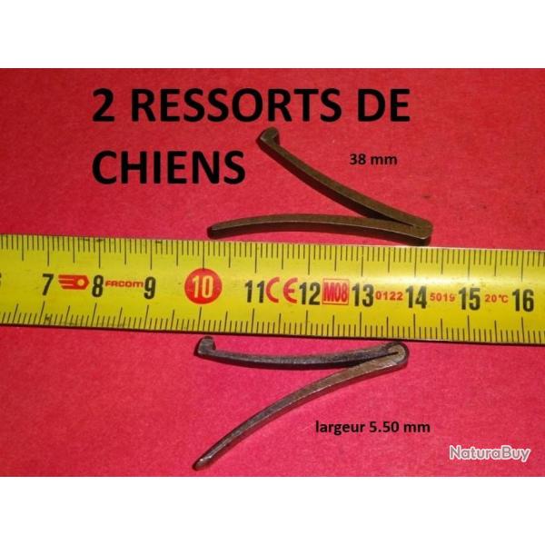 paire ressorts de chiens fusil 38mm juxtapos� hammerless etc.- VENDU PAR JEPERCUTE (D22C292)