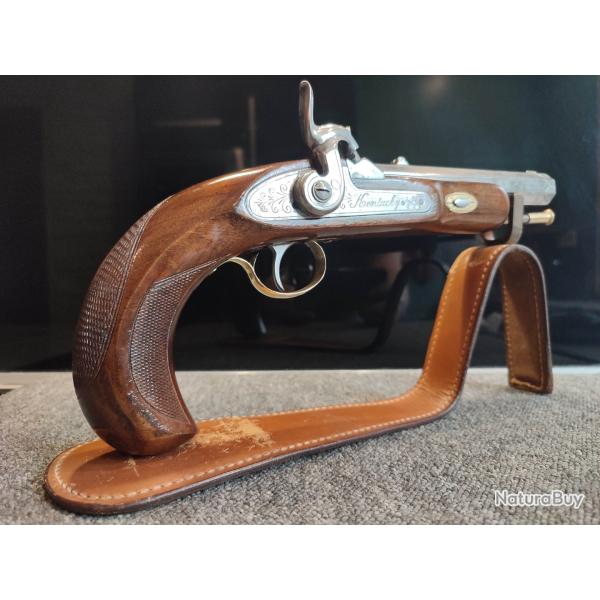 Magnifique pistolet Kentucky calibre 44 poudre noire fabrication AMR espagnol de 1977 encellent tat