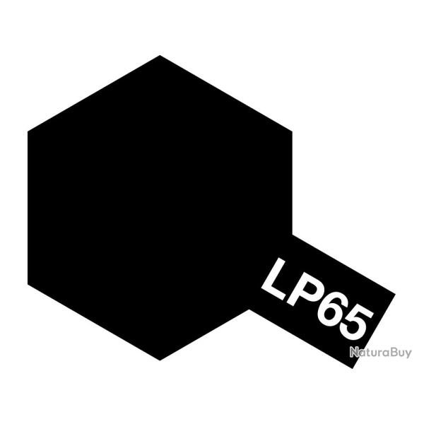 Peinture laque LP65 Noir caoutchouc (en pot de 10 ml) | Tamiya (0000 0948) - Maquette plastique