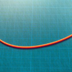 Fibre optique rouge 10cm x 1,5mm