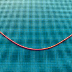 Fibre optique rouge 10cm x 1mm