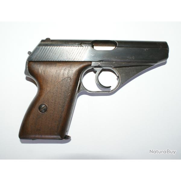 Pistolet Mauser HSc 7,65 fabrication WW2
