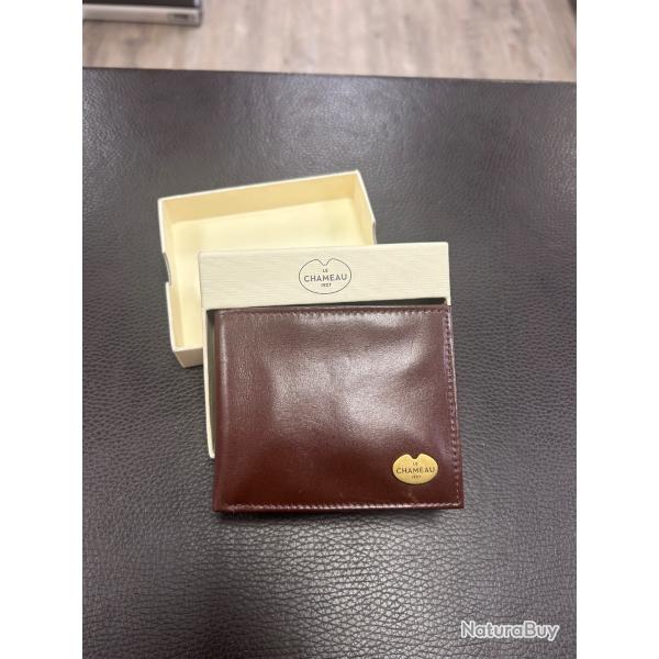 PORTEFEUILLE MARRON LE CHAMEAU