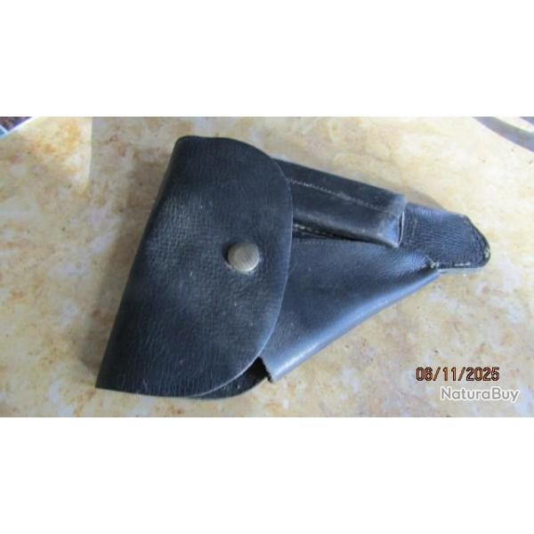 holster �tui cuir mod�le PPK Mauser HSC sans doute d'achat personnel ww2 7.65 32acp Allemand