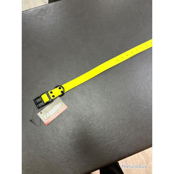 COLLIER CANIHUNT CTECH JAUNE