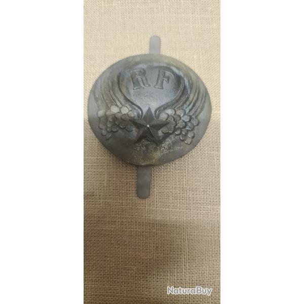 Insigne, Attribut, Rondache  De Casque Adrian 19