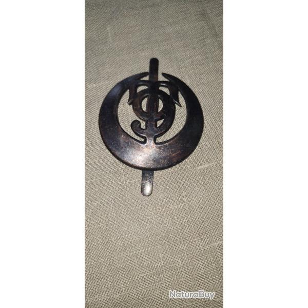 Insigne, Attribut, Rondache  De Casque Adrian 38