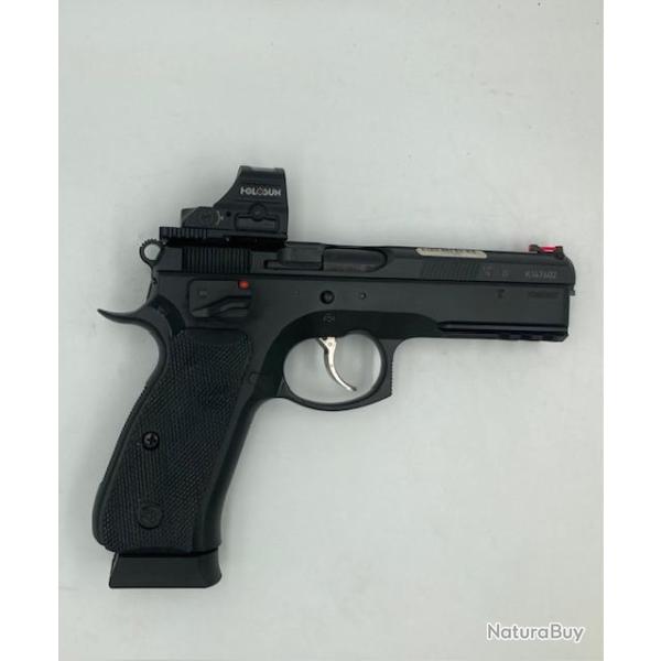 CZ SP01 SHADOW + MONTAGE TONY SYSTEM + HOLOSUN 407C Cal 9x19