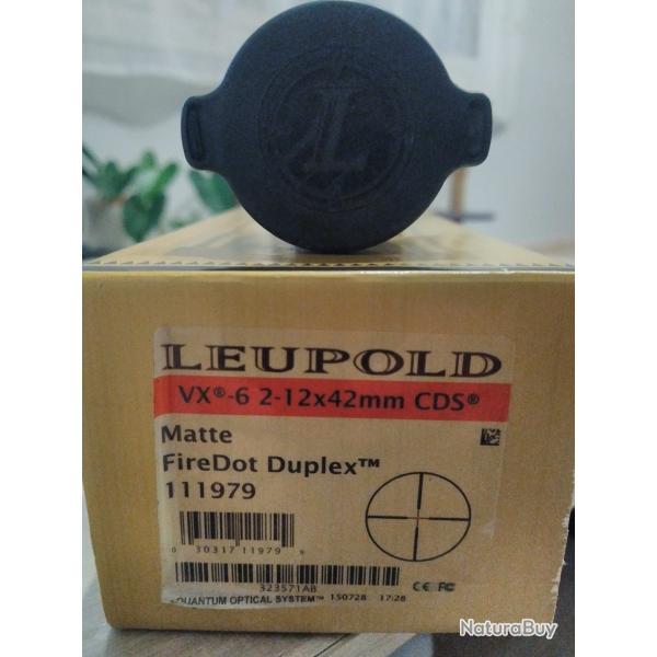 lunette leupold vx 6 2-12x42 rticule lumineux