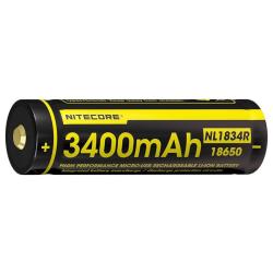 Nitecore Batterie 18650 Li-ion (3400mah)