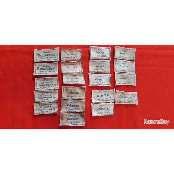 �tiquette allemande d'identification IR