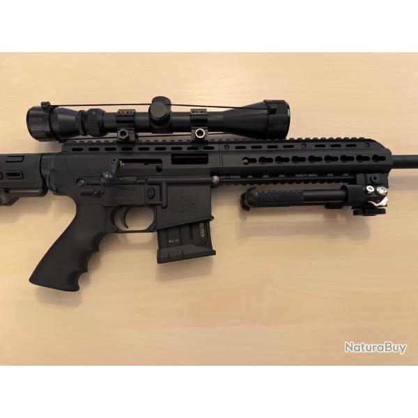 PALLAS BA-15 (AR-15 Cat C) 22lr Pack Sniper