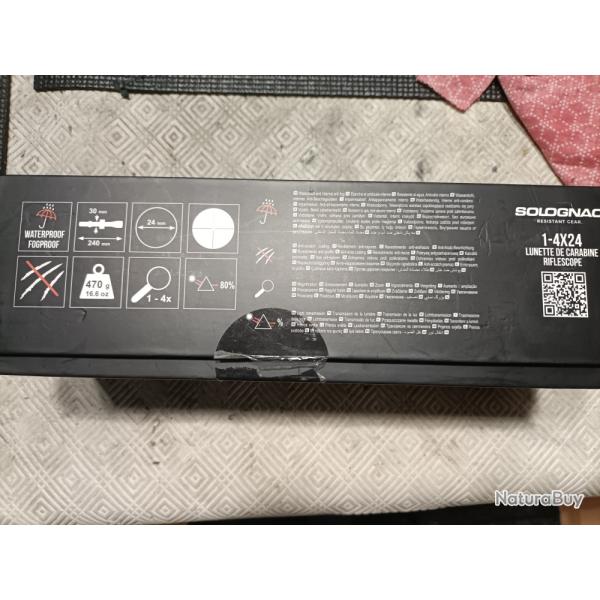 Lunette solognac 1-4x24