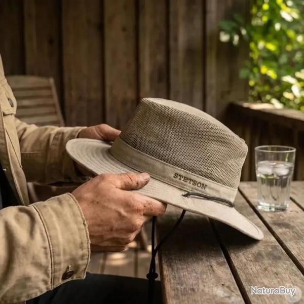 Chapeau safari Stetson� Takani beige