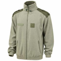 Blouson de chasse polaire commando 2 poches vert kaki TM