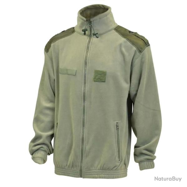 Blouson de chasse polaire commando 2 poches vert kaki TM