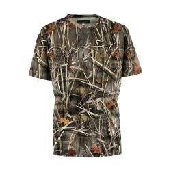 T shirt manches courtes Ghost Camo roseaux Wet polyester alv&eacute;ol&eacute;