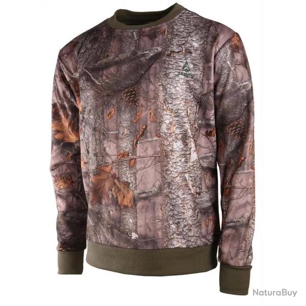 Sweat homme col rond Treeland� camouflage forest taille S et 2XL 2XL
