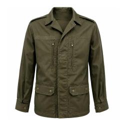 Veste treillis militaire 4 poches Kaki enfants