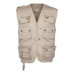 Gilet reporter &agrave; poches taille XL