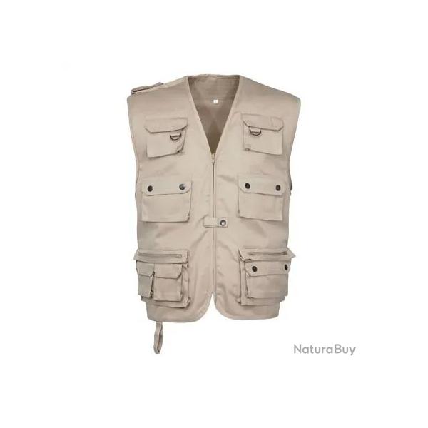 Gilet reporter � poches taille XL