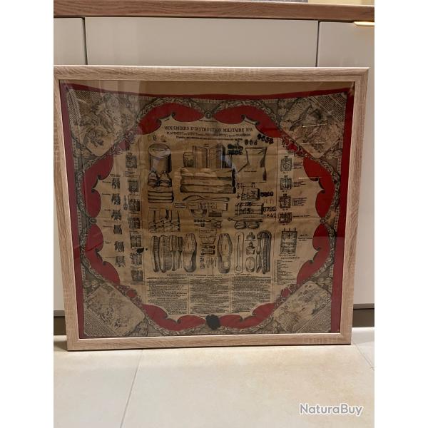 Mouchoir d'instruction militaire numro 8