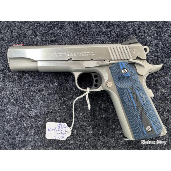 Colt 1911 Government Comp�tition S�ries Inox 45 ACP occasion