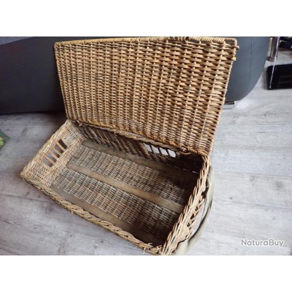 Panier en osier pour transport obus suisse