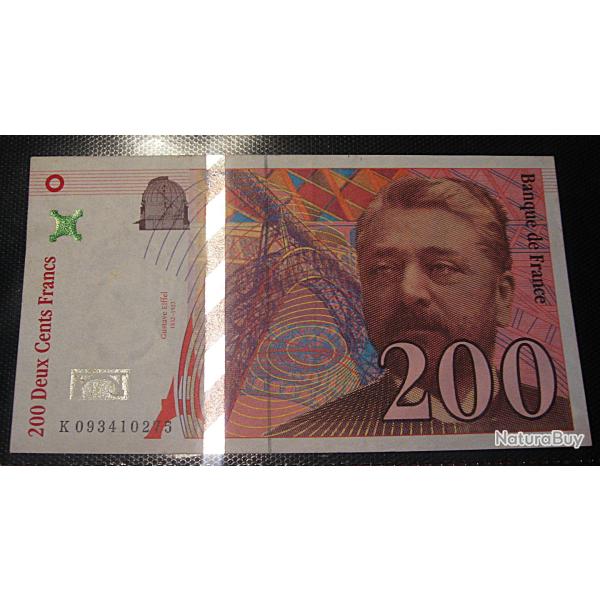 billet de 200 francs Eiffel de 1999 ttb