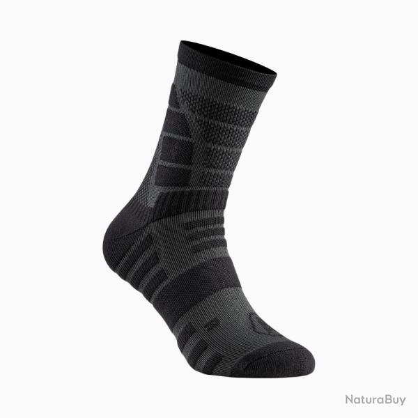 Chaussettes IMPACT 9" �t� 43-46 Gris