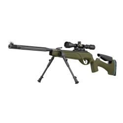 Carabine Gamo HPA Mi Jungle 3-9x40WR avec bipied double Cal.4.5mm
