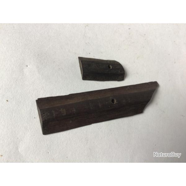 VENDU PAR LE CUIRASSIER N�5 PAIRE DE CALES BOIS POUR CANONS FUSIL SUPERPOSE BROWNING CAL 12