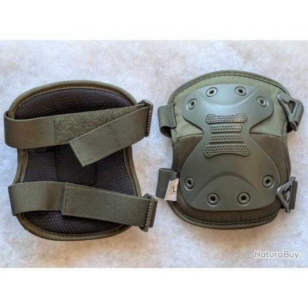 Genouillres tactiques vertes Libert Outdoors