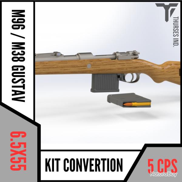 conversion + chargeur m96 / m38 carl gustav Thurses Industries