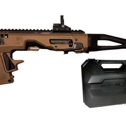 PROMO GLOCK17 Gen5 FS 9x19 Neuf avec RONI Conversion Micro CAA G&eacute;n&eacute;ration 4X + mallette + lampe +