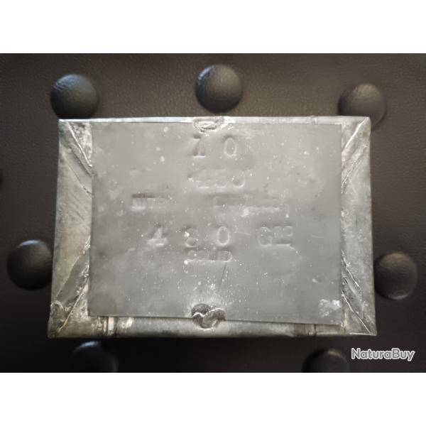 MUNITIONS DE COLLECTION KYNOCH .450 NITRO EXPRESS 480GR SOLID