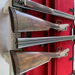 Vend 1 paire de fusils juxtapos&eacute;s faux corps marque BOUCHER de St ETIENNE