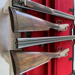 Vend 1 paire de fusils juxtapos&eacute;s faux corps marque BOUCHER de St ETIENNE