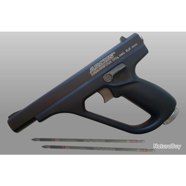 Pistolet Arbal�te Co2 Arcus Arrowstar 17 Joules Noir