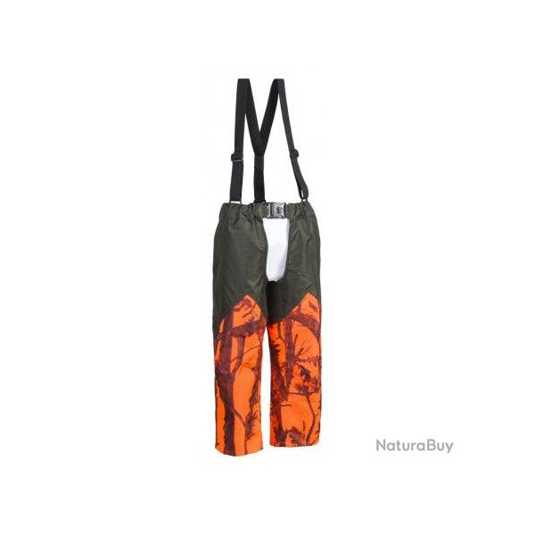Cuissard � bretelles Percussion Predator GhostCamo Blaze&Black - 3