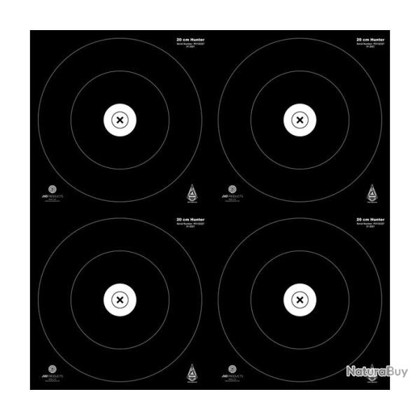 Blasons IFAA Hunter 4 x 20 cm