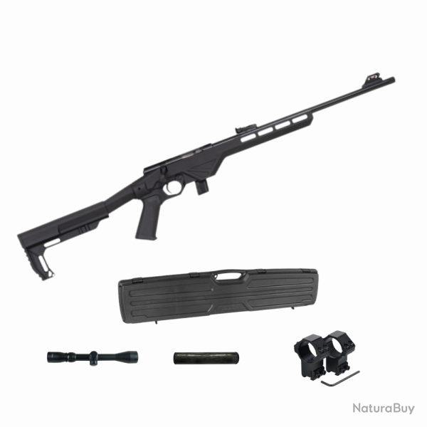 Wahoo BF25 ! Carabine  verrou Citadel Trakr - 22 LR / Pack Premium