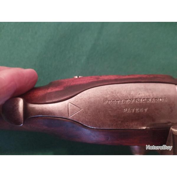 Carabine  britannique Westley Richards,  "Monkey Tail"  11 mm   m / 1867  cartouche papier combusti