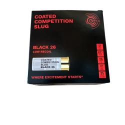 Geco - Compétition Slug CCS Black 26 Cal 12/67 - 26 g - Pack de 100 (4x25) - 2317625