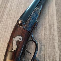 Rarissime fusil hammerless calibre 12 Verney Carron Fr&egrave;res num&eacute;ro s&eacute;rie 13 fabrication vers 1890