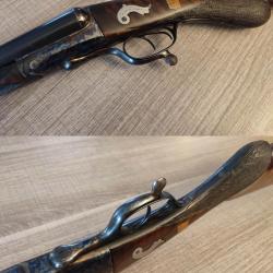 Cat&eacute;gorie D e) superbe fusil hammerless calibre 12 Verney Carron Fr&egrave;res num&eacute;ro s&eacute;rie 13 &eacute;prouv&eacute; PT