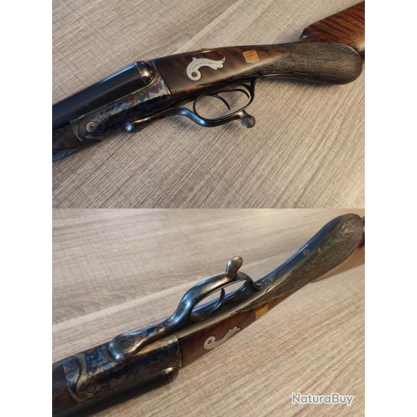 Rarissime fusil hammerless calibre 12 Verney Carron Fr�res num�ro s�rie 13 fabrication vers 1890
