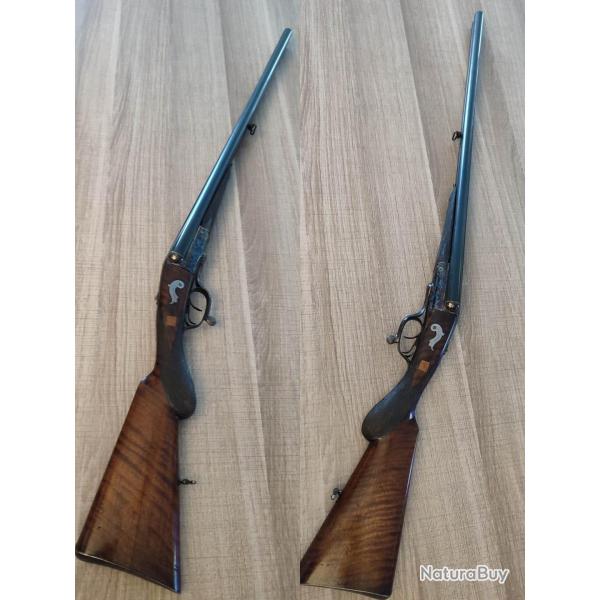 Rarissime D e) fusil hammerless calibre 12/65 Verney Carron Fr�res num�ro s�rie 13 �prouv� PT
